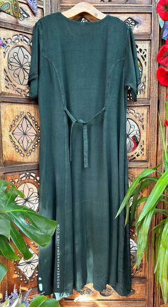 ORACLE GREEN JULIETTE DRESS