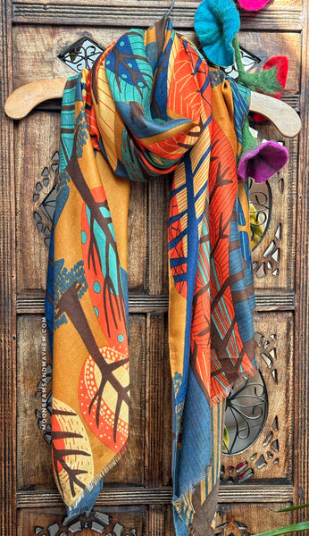 HARVEST HUES SCARF