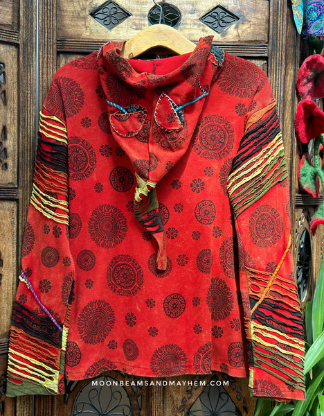 INDIAN RED WOODLAND DREAMS JACKET S / M / XL