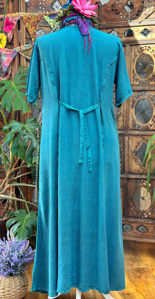 TEAL JULIETTE DRESS L/XL