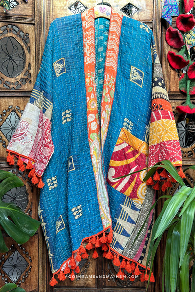 KANTHA GODDESS KIMONO | COAT (656OF)