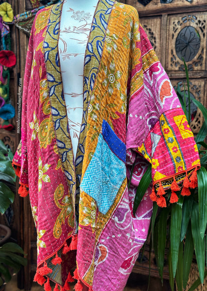 KANTHA GODDESS KIMONO | COAT (663OF)