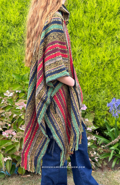 EXQUISITE WARM  KAFTAN PONCHO