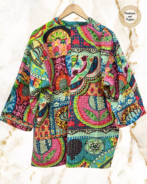 SAFFRON SOUL KIMONO (OF743CS)