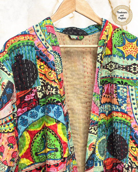 SAFFRON SOUL KIMONO (OF743CS)