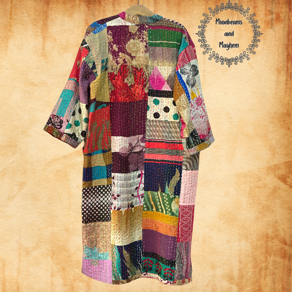 LONG SAFFRON SOUL KIMONO (OF744SL)