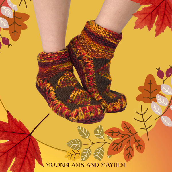 WOODLAND WHISPER SNUGGLE SOCKS / SLIPPERS