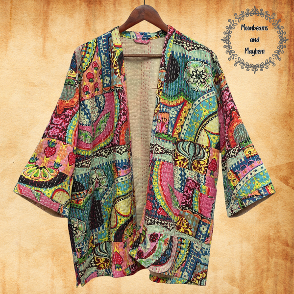 SAFFRON SOUL KIMONO (OF737CS)