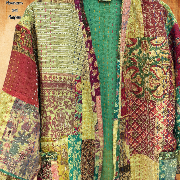 SAFFRON SOUL KIMONO (OF740CS)