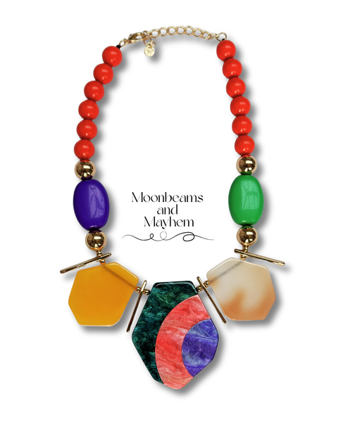 COLOUR CONSPIRACY NECKLACE - MoonbeamsandMayhem