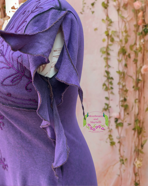 MYSTICAL PURPLE PIXIE TOP - MoonbeamsandMayhem