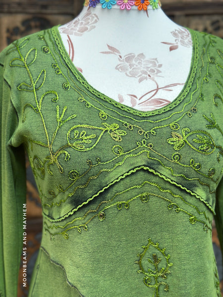 FOREST GREEN TOP (L)