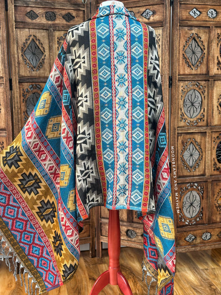 FIRESIDE BLANKET WRAP / SHAWL (BW12)