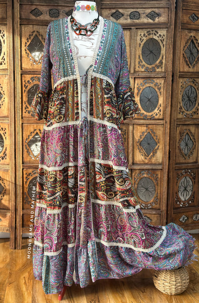 FLOWER MOON KIMONO / DRESS (OFFM35)