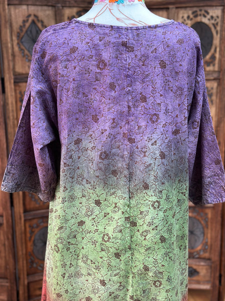 SUNDANCE COTTON SMOCK DRESS / TUNIC SIZE XL (SD132)