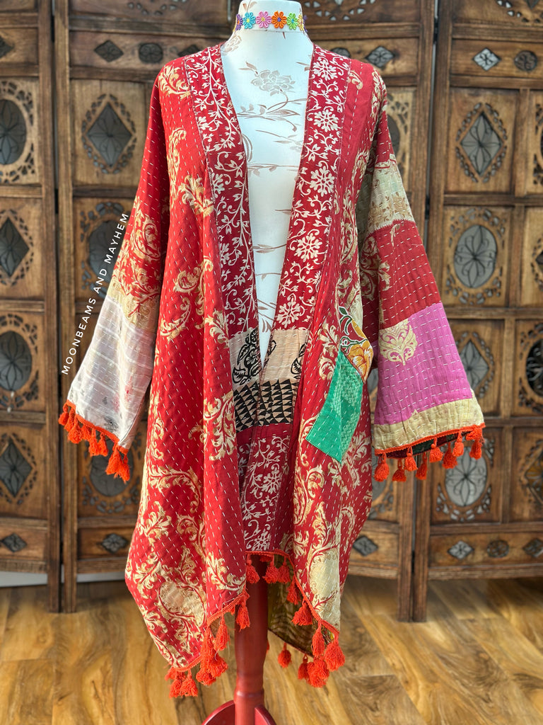KANTHA GODDESS KIMONO | COAT (682OF)