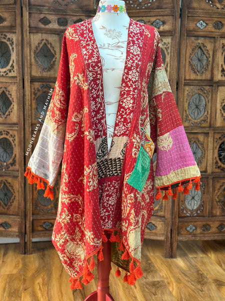 KANTHA GODDESS KIMONO | COAT (682OF)