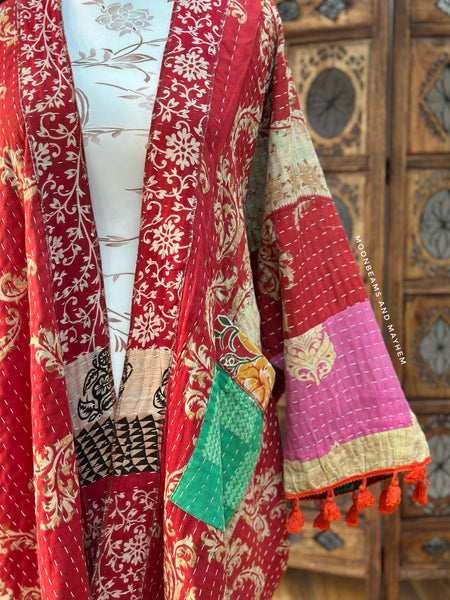 KANTHA GODDESS KIMONO | COAT (682OF)
