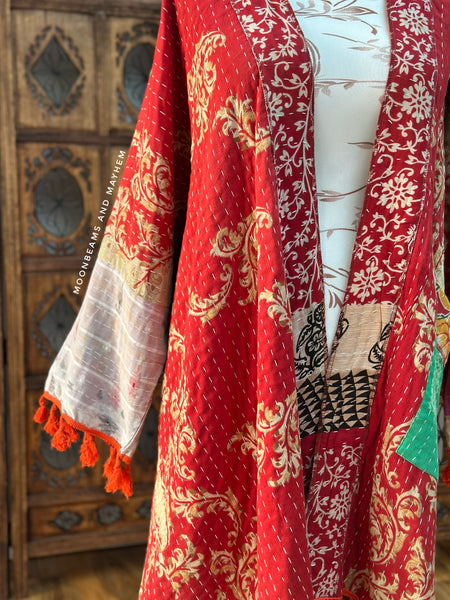 KANTHA GODDESS KIMONO | COAT (682OF)