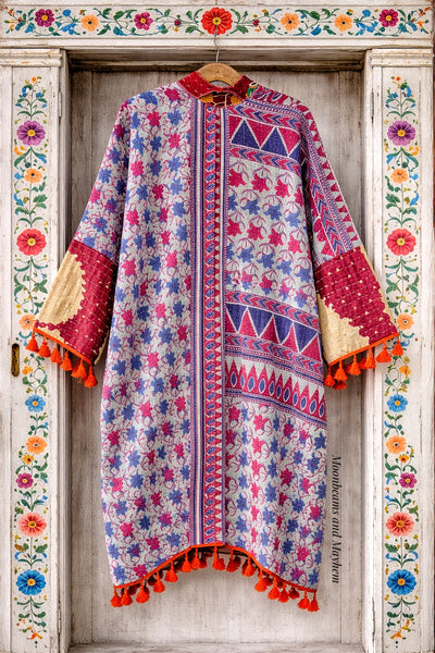 KANTHA GODDESS KIMONO | COAT (690OF) - MoonbeamsandMayhem