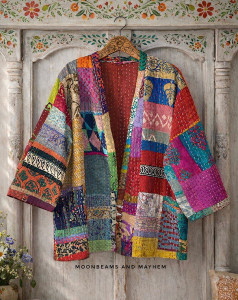 SAFFRON SOUL KIMONO / DUSTER COAT (OF757SS)