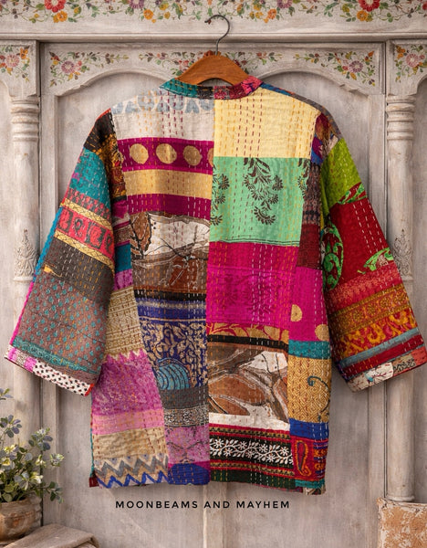 SAFFRON SOUL KIMONO / DUSTER COAT (OF757SS)