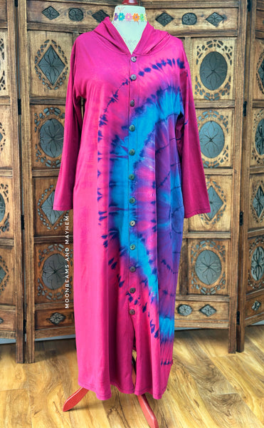 ECHO SOUL MAGENTA OVERCOAT