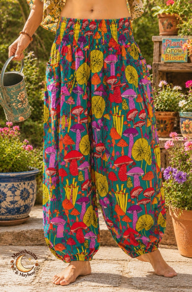 ENCHANTED GROVE TROUSERS (GR071) - MoonbeamsandMayhem