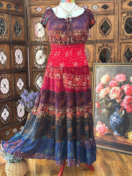 TRUE ROMANCE BOHEMIAN MAXI DRESS (OF277)