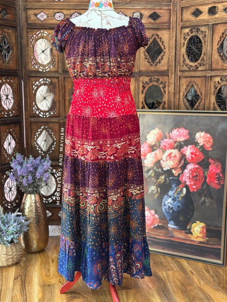 TRUE ROMANCE BOHEMIAN MAXI DRESS (OF277)