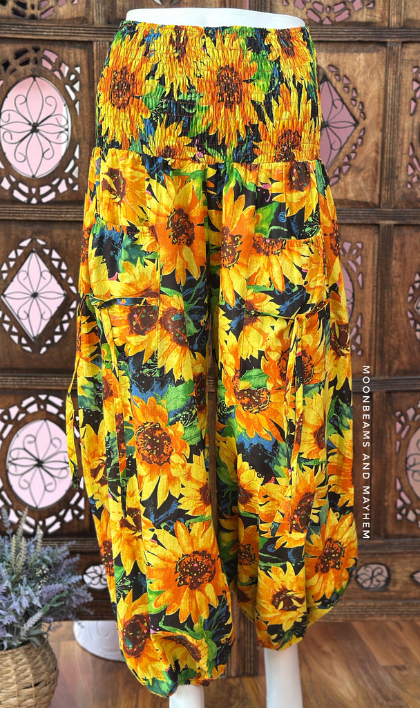 SUNFLOWER HAREM TROUSERS (F1.125.1)