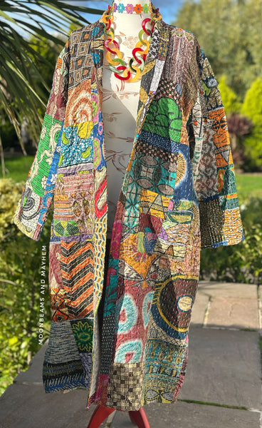 FRIDA KANTHA COAT XL (OF139) ONE-OFF