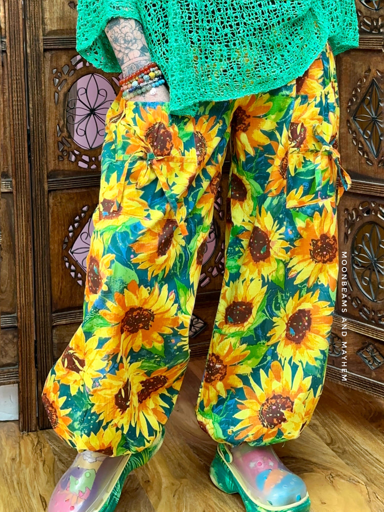 SUNFLOWER HAREM TROUSERS (F1.125.2)