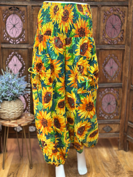 SUNFLOWER HAREM TROUSERS (F1.125.2)