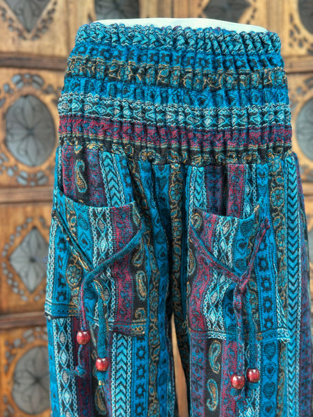 CELESTE FLOW WARM FLEECE HAREM PANTS
