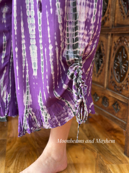 FRILL SEEKER PURPLE TROUSERS