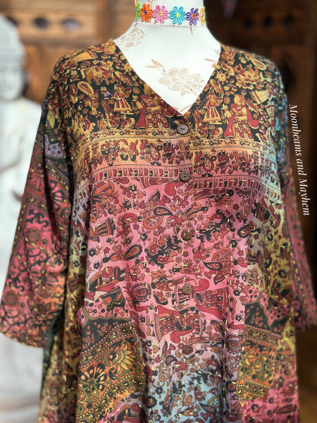 BOHEMIAN BAZAAR SHIRT (OF131)