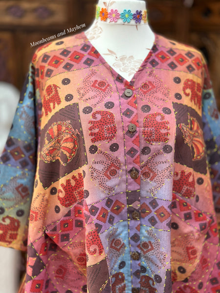 BOHEMIAN BAZAAR SHIRT (OF1312)