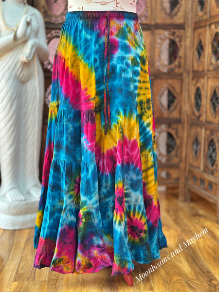 ELECTRIC MOON MAXI SKIRT
