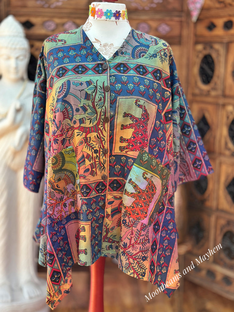 BOHEMIAN BAZAAR SHIRT (OF136)
