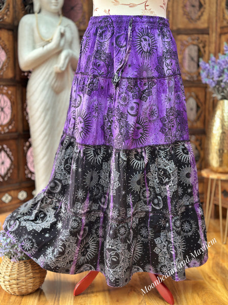 PURPLE CELESTIAL SKIRT
