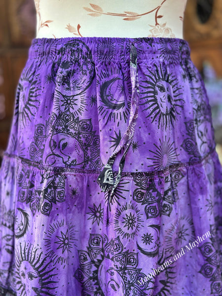 PURPLE CELESTIAL SKIRT