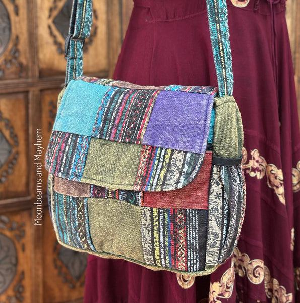 FERN & THREAD PATCH BAG