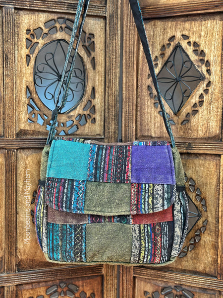 FERN & THREAD PATCH BAG
