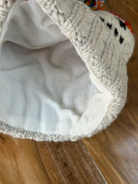 WOOLLY WHIMSY POM-POM HAT