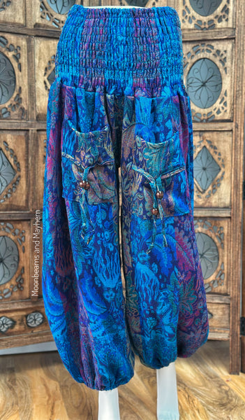 SOULWEAVE FLEECE HAREM TROUSERS XL (SW21)