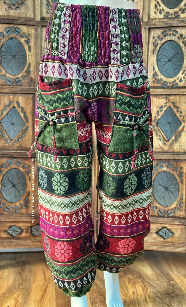 WILDWOOD FLEECE HAREM TROUSERS L/XL