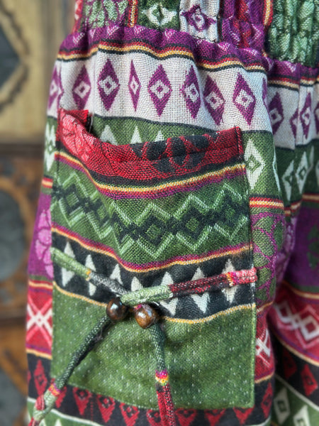 WILDWOOD FLEECE HAREM TROUSERS L/XL