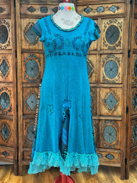 MYSTIC PATCH PATCH DRESS