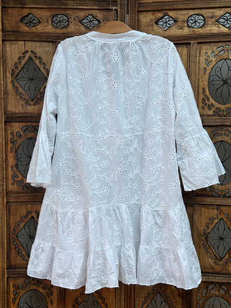 GABRIELLA WHITE TUNIC / TOP